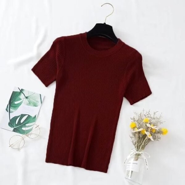 Round Neck Short Sleeve Tee
