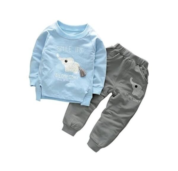bold n elegant be bold inside & elegant outside baby's cotton tshirt pant set