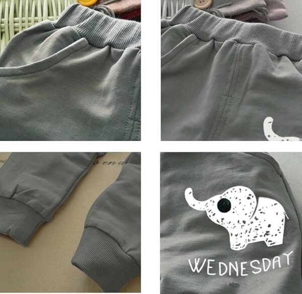 bold n elegant be bold inside & elegant outside baby's cotton tshirt pant set