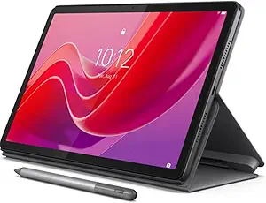 lenovo tab m11, 11” display, mediatek helio g88 octa core, 4gb ram, 128gb ssd, 1920x1200 px, ambient light sensor, 10 hour battery, comes w/folio case, luna grey